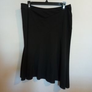 Black shift skirt